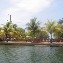 looking across canal