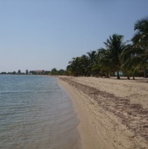 Placencia Beach (looking North)