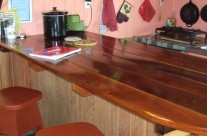 Close Up of Kitchen Bar